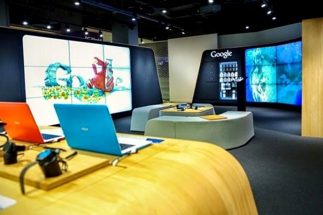 Google a ouvert son premier magasin physique à Londres