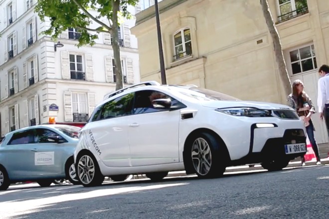 Une voiture autonome dans les rues de Paris les 9, 10 et 11 juin