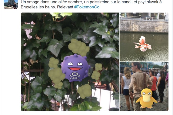 La réalité augmentée devient un phénomène grand public avec le jeu Pokémon Go