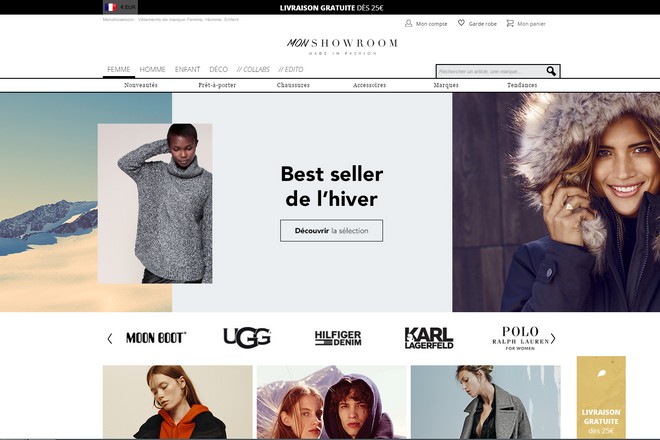 MonShowroom.com, filiale de Monoprix, mise sur une place de marché