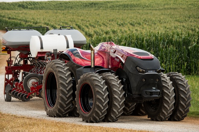 Tracteur autonome pour agriculteur du futur