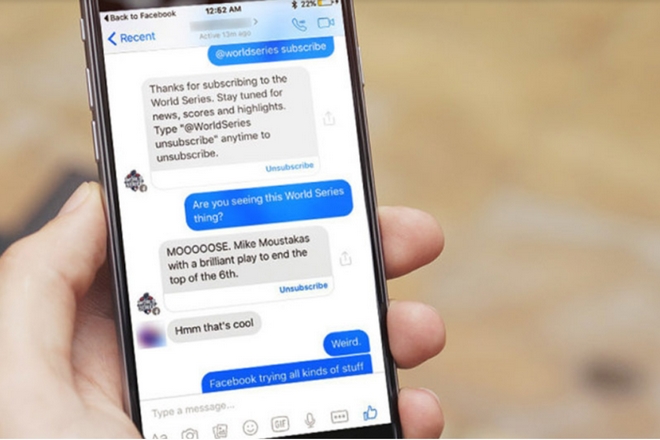 Facebook achète une startup de l’I.A. pour muscler Messenger