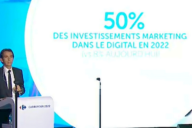 Carrefour : le prospectus papier devra largement reculer face au digital