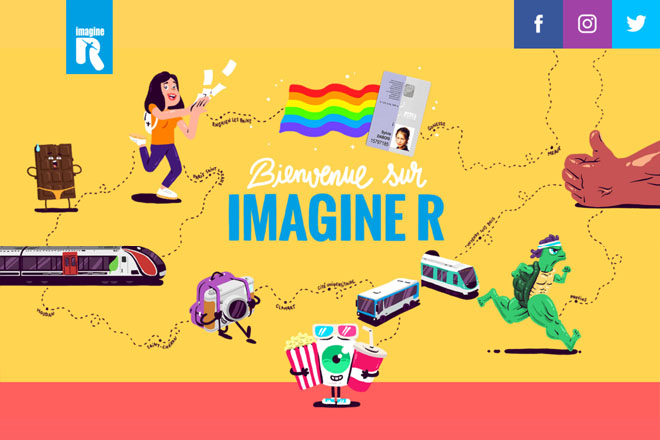 imagine R, le forfait de transport étudiant, lance son nouveau site web 