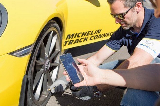 Michelin : premier pneu connecté pour véhicule de tourisme sportif