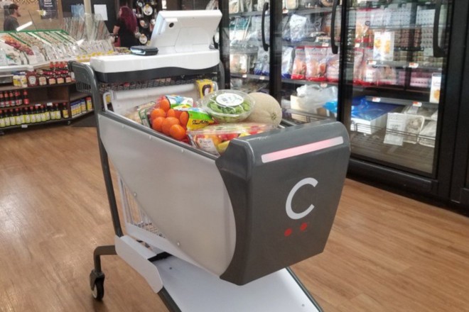 NRF 2019 : le chariot intelligent concurrent d’Amazon Go