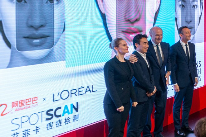 L’Oréal s’allie à Alibaba pour proposer une application de test contre l’acné