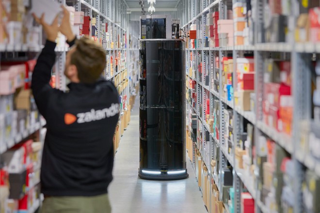 Test réussi des robots de picking chez le e-commerçant Zalando