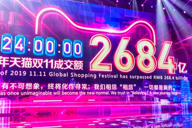 Alibaba bat son record pour ses soldes géantes avec près de 35 milliards d’euros de ventes