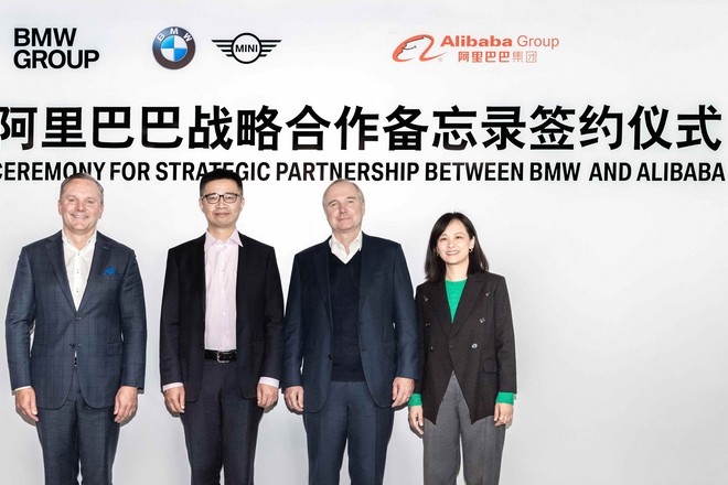 Accord entre BMW et Alibaba pour numériser la vente de véhicules