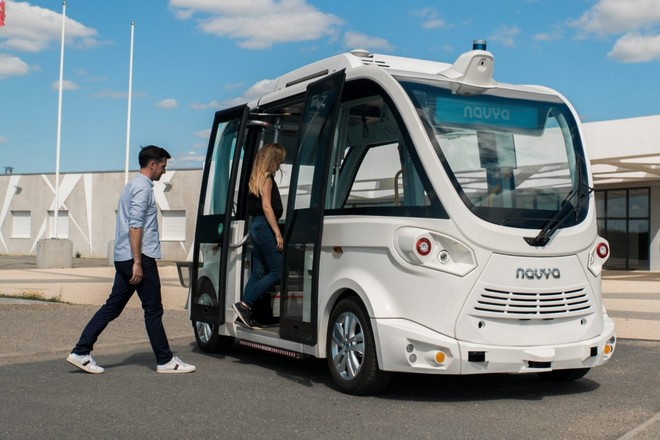 Une première navette vraiment sans opérateur en service à Châteauroux