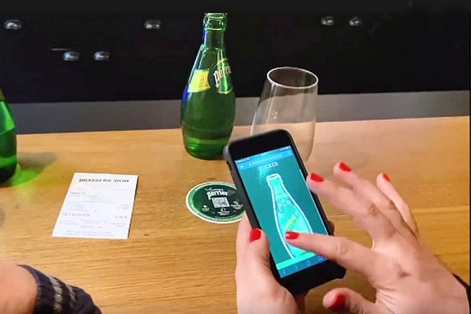 Perrier interagit avec 15 000 clients en bistrot grâce à l’addition connectée