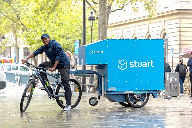 Monoprix livrera Paris avec 100 vélos cargo gérés par des algorithmes d’optimisation de tournées