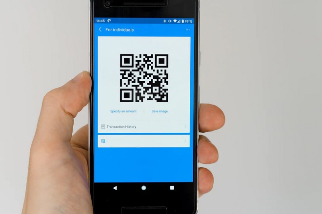 Le QR Code reprend des couleurs pour acquérir des données clients