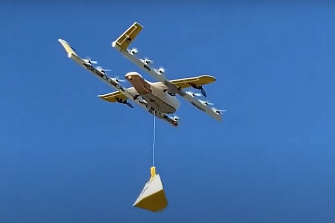 Google atteint 100 000 livraisons par drone avec sa filiale Wing