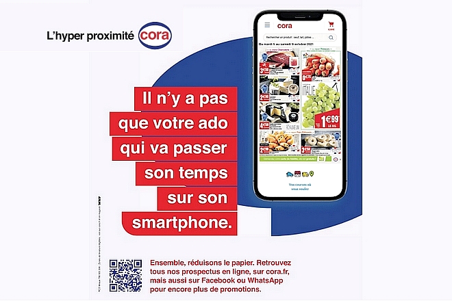 Le distributeur Cora bascule sur les catalogues digitaux