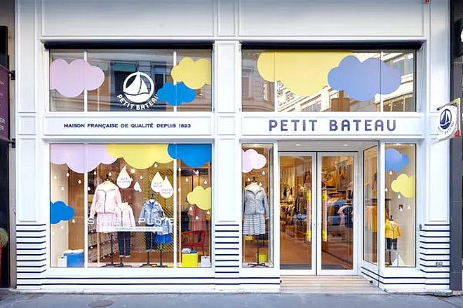 L’enseigne Petit Bateau réfléchit à étendre ses cartes cadeau à la seconde main